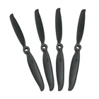 4 шт., высокоскоростной пропеллер 2450 6x4E для дрона на радиоуправлении