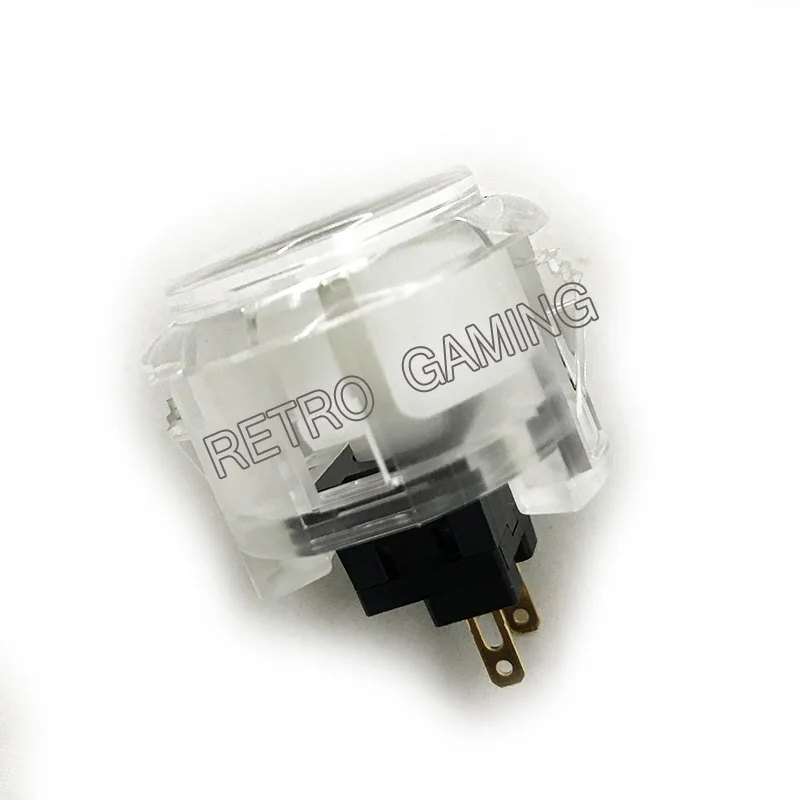 10 шт. оригинальный 30 мм OEM кнопка clear переключатель SANWA OBSC STYPE Кнопка для DIY аркадные