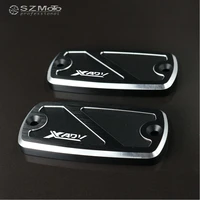 for honda x adv xadv 2017 2021 aluminum motorcycle accessories front rear brake master cylinder fluid reservoir cover cap cnc