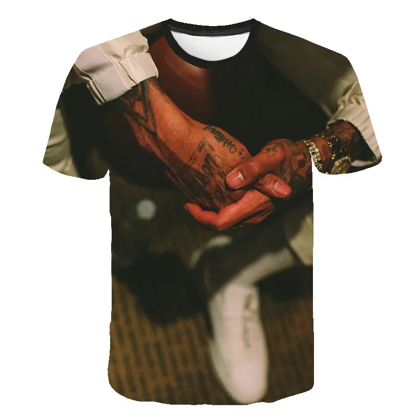 picture color Короткая футболка с принтом Rapper nipsey hussle, Мужская/женская футболка в стиле Харадзюку, хип-хоп, футболка с коротким рукавом, крутая уличная одежда nipsey hussle - Цвет: picture color