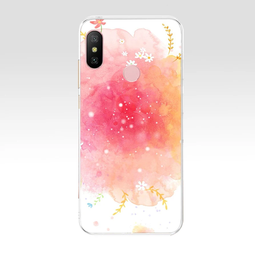 51 B силиконовый чехол для Xiaomi mi A2 LITE, чехол с полной защитой, мягкая задняя крышка из ТПУ, чехол для телефона s для Xio mi A2 LITE, бампер - Цвет: 51