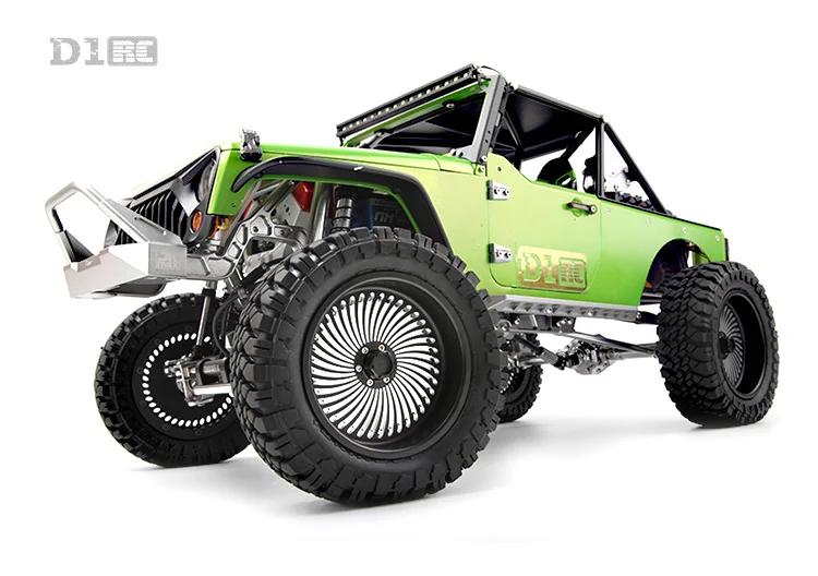 4 шт. D1RC 3,2 дюймов RC1: 10 1:8 моделирование гусеничный по часовой стрелке Beadlock обод колеса для RC Crawler Traxxas TRX-4 Axial SCX10 90046 TF2
