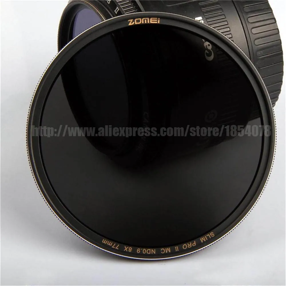 Новый оптический фильтр Zomei MC ND8 ND0.9 52 мм 58 67 72 77 82 Pro для объектива Canon Nikon Sony Sigma |