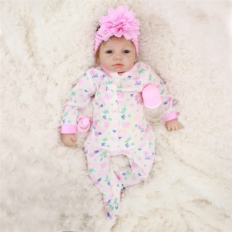 

Кукла-младенец Bebes reborn силиконовая, 22 дюйма, 55 см