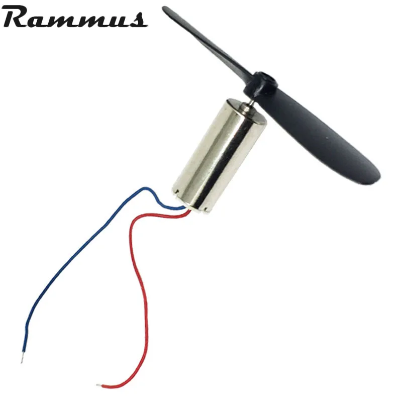 Rammus 2 шт./компл. Φ 7*16 мм Micro DIY Вертолет без сердечника 716DC двигатель с пропеллером