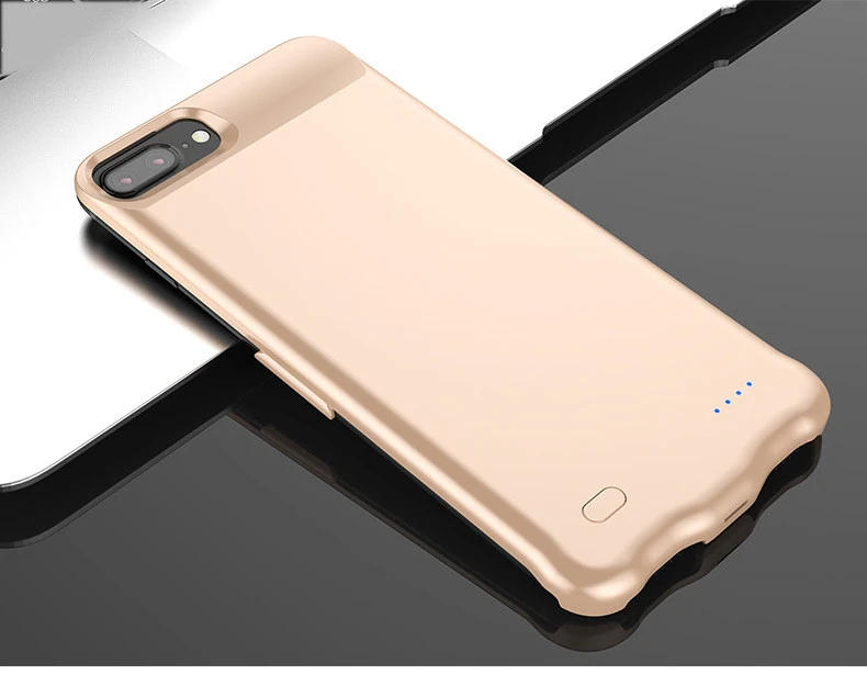 6200 мАч тонкий ультра чехол для зарядного устройства iPhone 8 7 6 6s Plus внешний