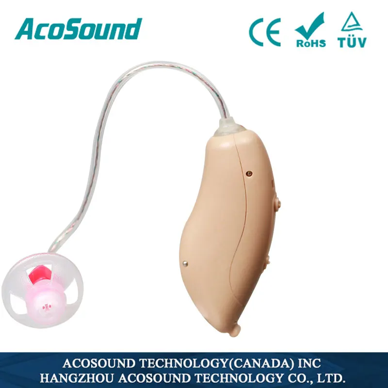 Acosound AI-1 Mini RIC цифровой слуховой аппарат программируемые слуховые аппараты усилитель звука маленький RIC BTE наушники слуховые устройства