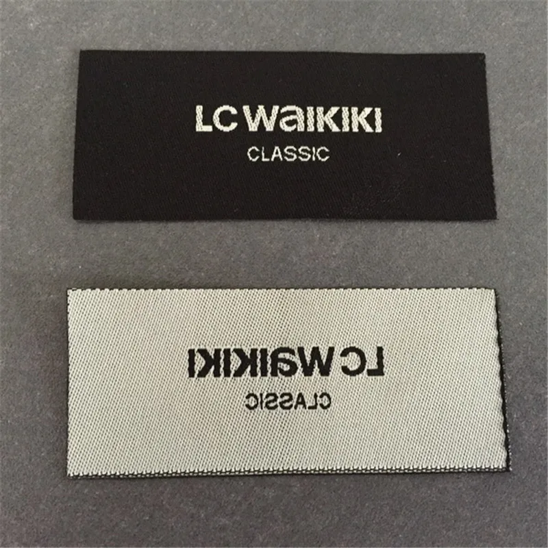 

Custom 3*7cm Garment Labels Woven Labels/Clothing Labels