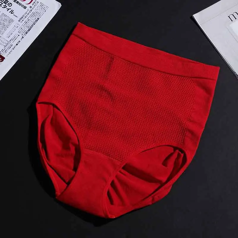 Трусики женские с завышенной талией мягкое нижнее белье из модала и хлопка