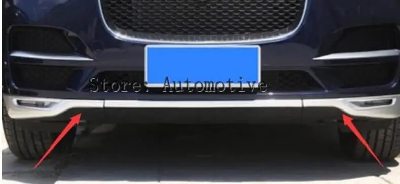 Для Jaguar F-Pace F Pace Prestige Premuim 2016 2017 2018 автомобильный Стайлинг ABS Матовый хромированный