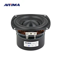 aiyima 4 inch audio portable speaker 4 8 ohm 40 w full range bass speaker altavoz portatil hifi stereo speakers diy home theater