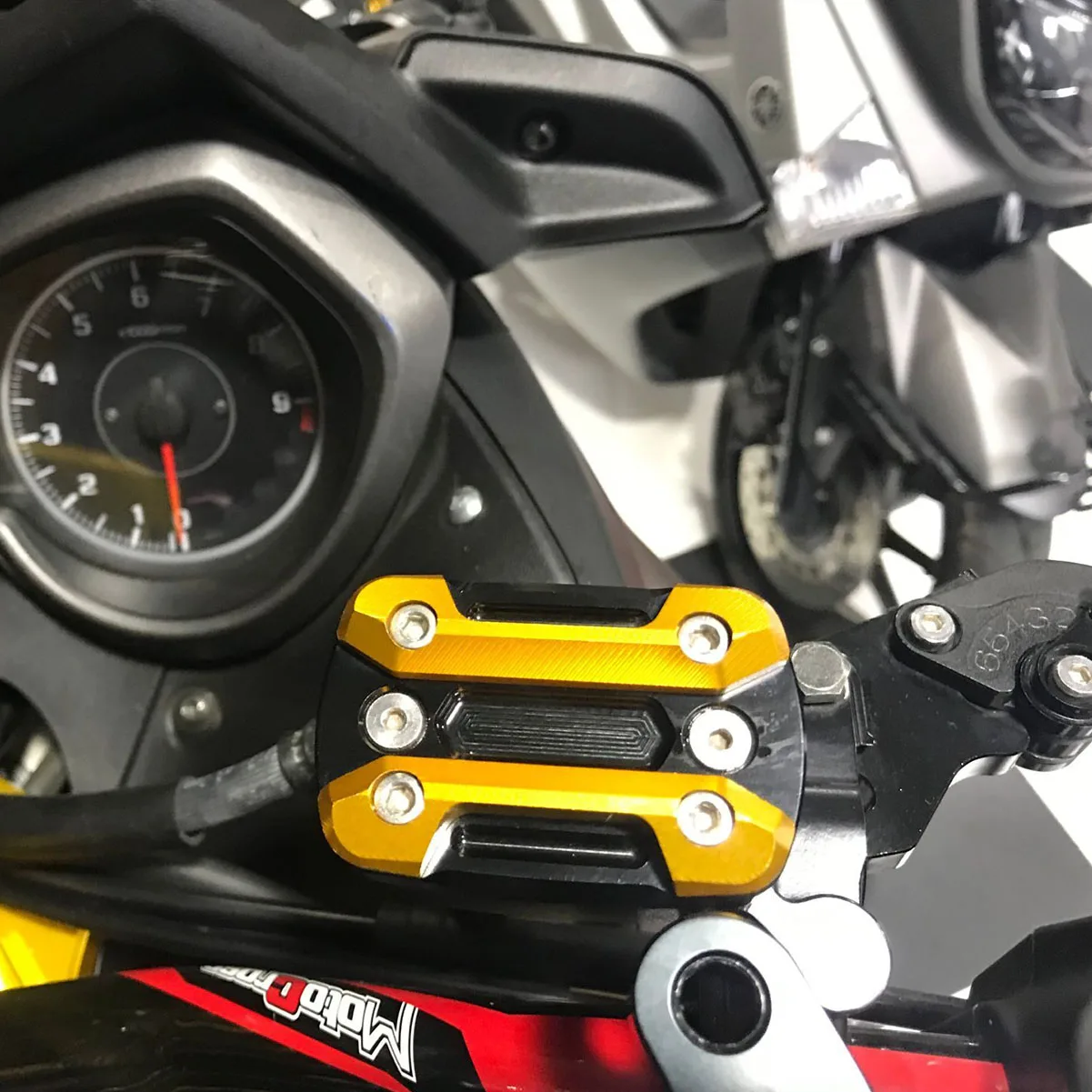 1 шт. мотоциклетные масляные чашки для Yamaha YZF R25/YZF R3 CNC тормозной клатч масляный