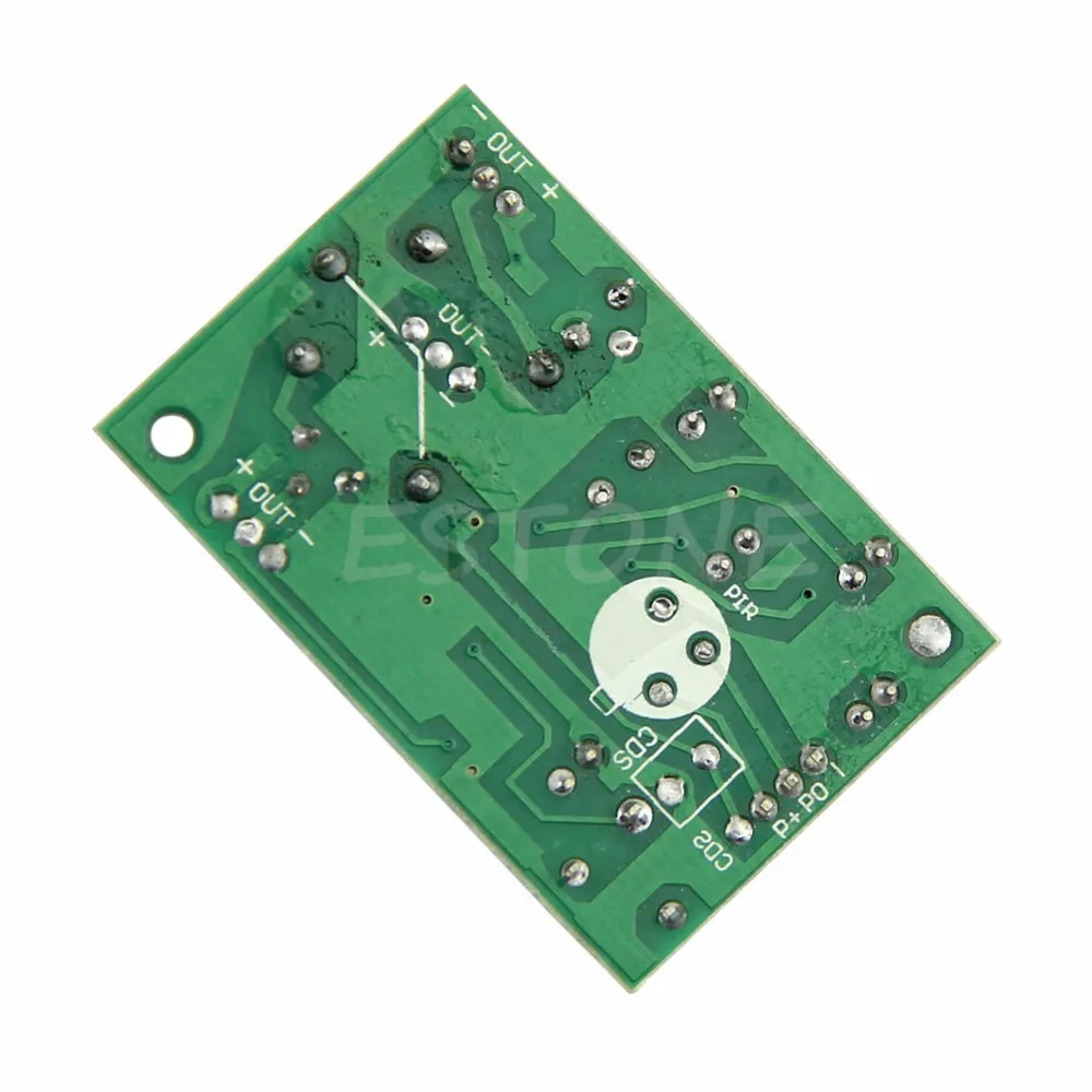 ИК-пироэлектрический инфракрасный модуль DC12V PIR реле с регулировкой выхода