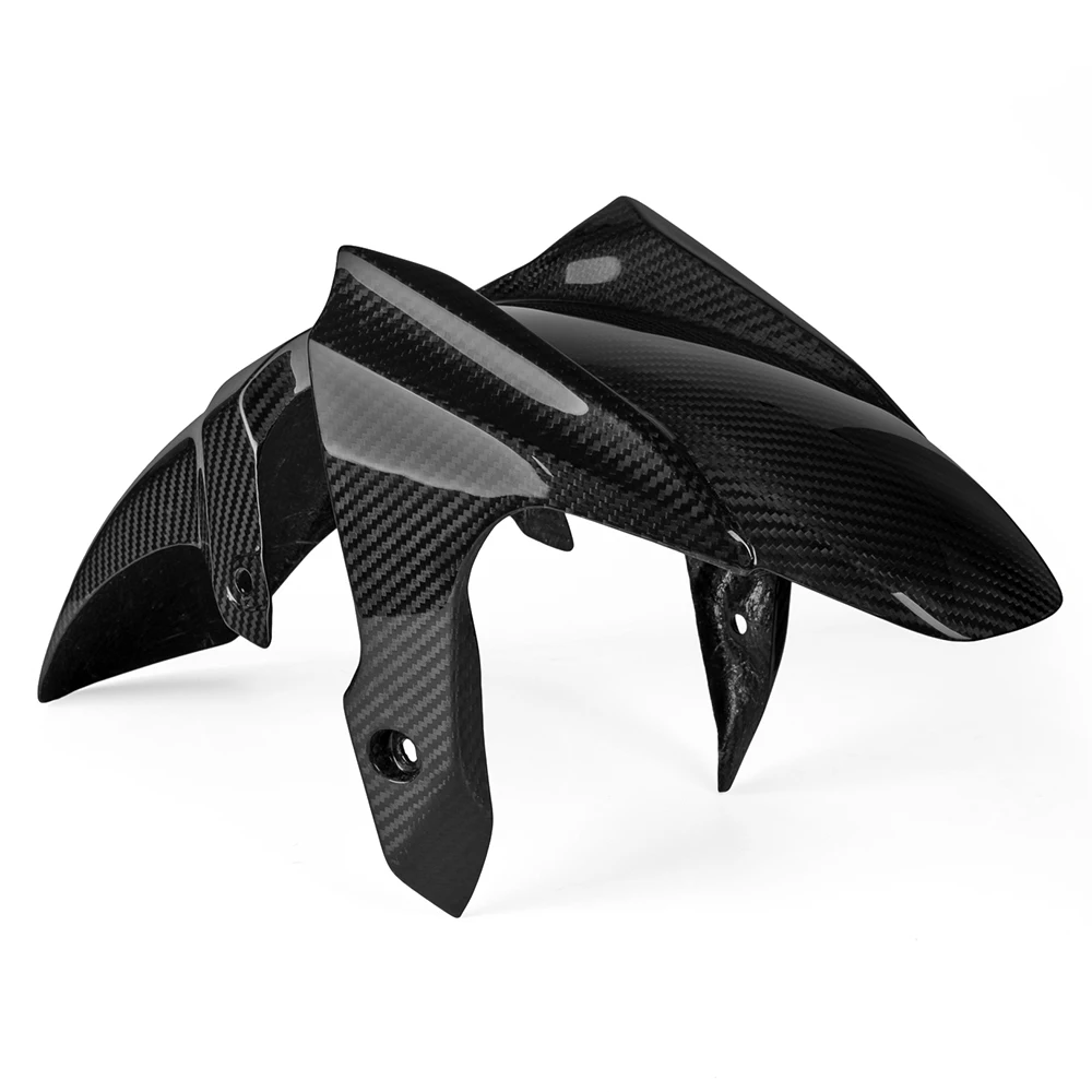 Углеродное волокно переднее и заднее крыло Hugger Twill weave для YAMAHA MT 07 MT07 2010 2011 2012 2013 2014