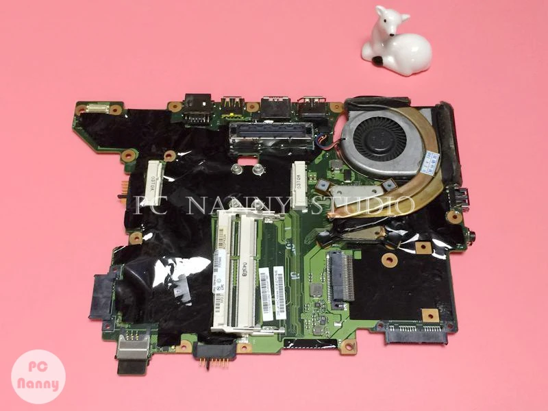 Материнская плата NOKOTION 75Y4122 для ноутбуков IBM Lenovo ThinkPad T410s системная i5 520M 2 4 ГГц Intel