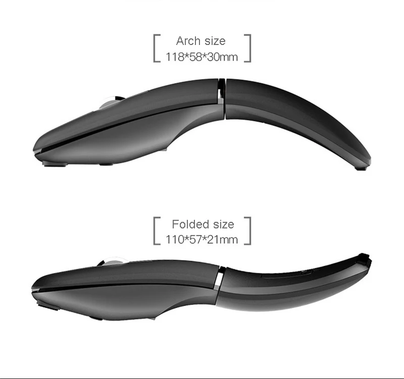 FELYBY Двойной режим беспроводной Bluetooth souris 1600 точек/дюйм de charge ultra-mince silencieux souris pour ordinateur портативный de bur