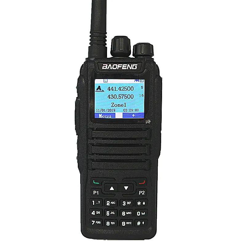 Baofeng DM-1701 Walkie-talkie 2 двухслотовые двухчастотные двухсторонние беспроводные DMR Ham Любительское радио цифровой мобильный радиоприемопередатчик