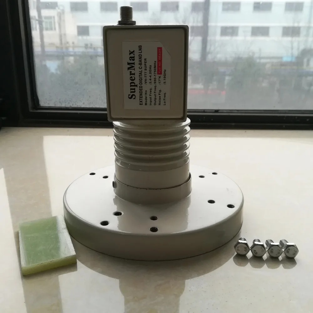 C Band LNB Supermax двойная поляризация Одиночная 5150 МГц для рынка Африки|Спутниковое ТВ|