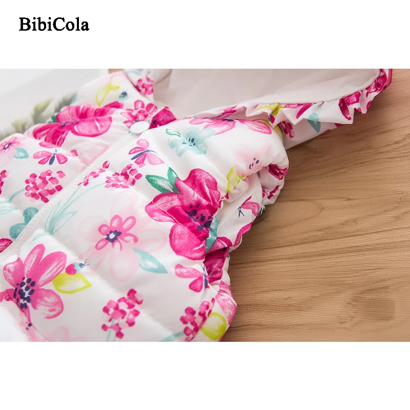 Детский жилет BibiCola colete infantil для маленьких девочек на осень и зиму | Мать ребенок