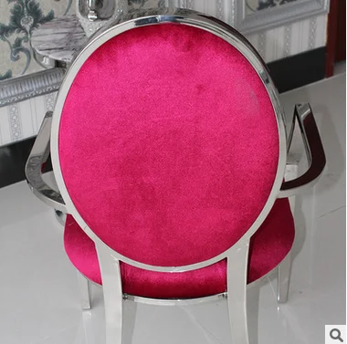A red dining chair which have creative and comfortable armrest | Мебель