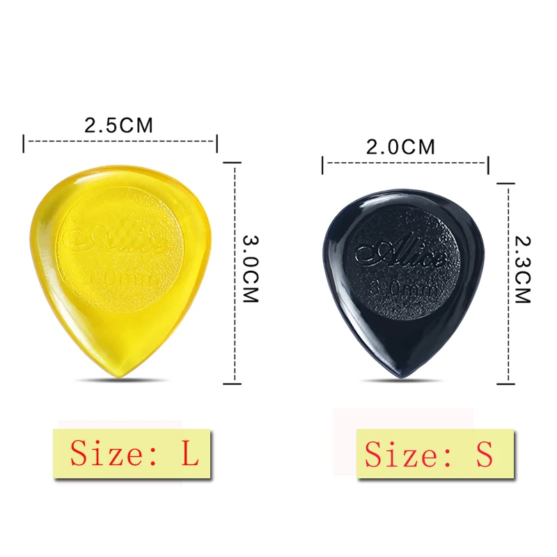 1 шт. Алиса Прочные прозрачные электрические медиаторы для бас гитары в форме