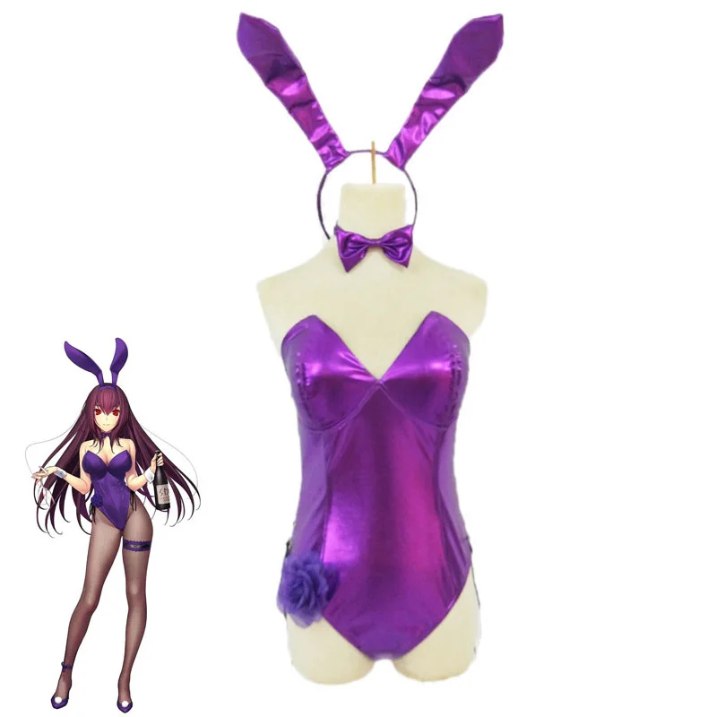Игра Fate/Grand Order Scathach карнавальный костюм FGO платье официантки женский сексуальный