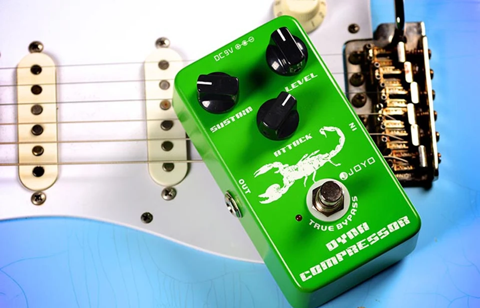 JOYO Dynamic Compressor Guitar Effect Pedal Low Noice Specifically For Bass And High Output Active Pickup | Спорт и развлечения