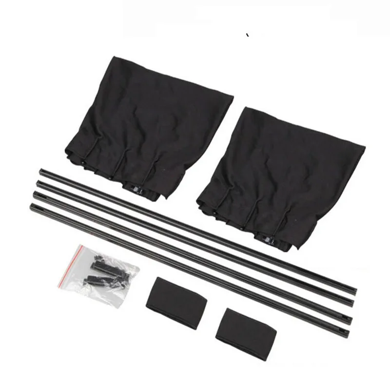 

2 x обновление 70L алюминиевый сплав эластичный авто боковое окно солнцезащитный козырек шторы-черный/бежевый/серый