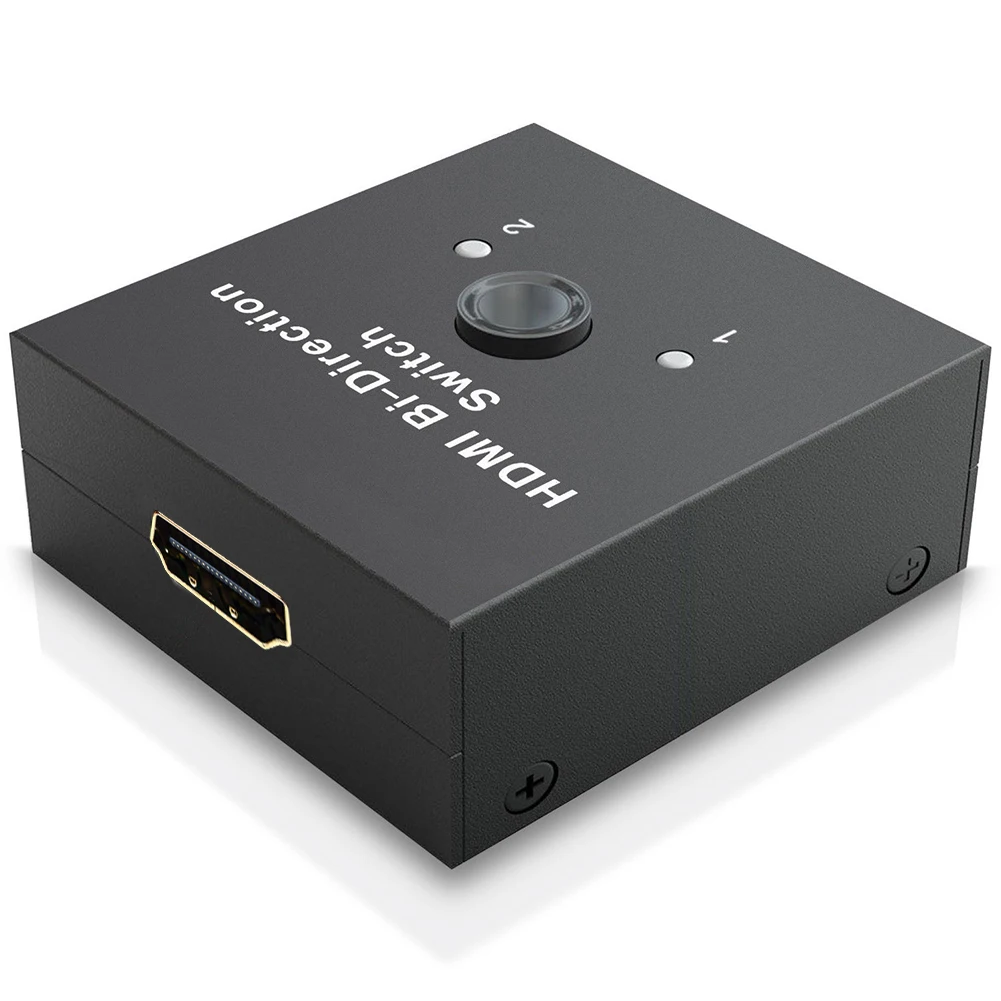 HDMI 2,0 с двойным направлением интеллектуальный коммутатор 2x1 1x2 со сверхвысоким разрешением Ultra HD, 4 K, двунаправленный HDMI 2,0 Переключатель концентратор HDCP 3D 1080p 4K Разрешение HDCP