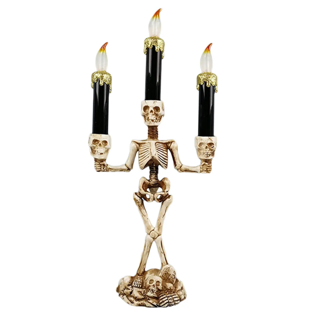 2019 Halloween Creative Candles Skull Led Tree Demon House Haunted Bar Shop Window Easter Decor For Party | Дом и сад