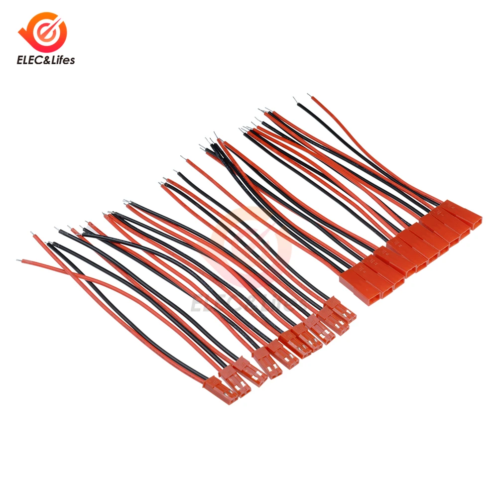 10 пар 100 мм 2 контактный штекерны