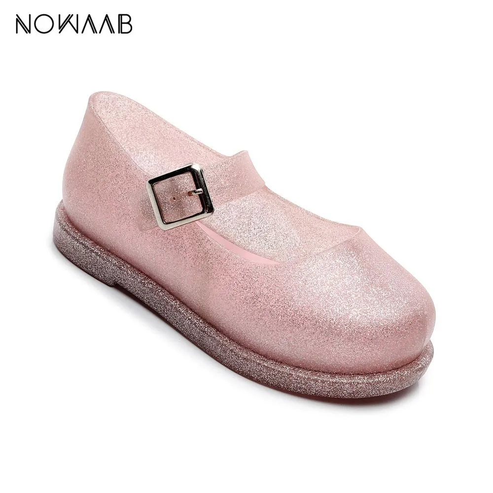 Мини Melissa новинка 2019 светодиодный мигающий светильник прозрачные сандалии для