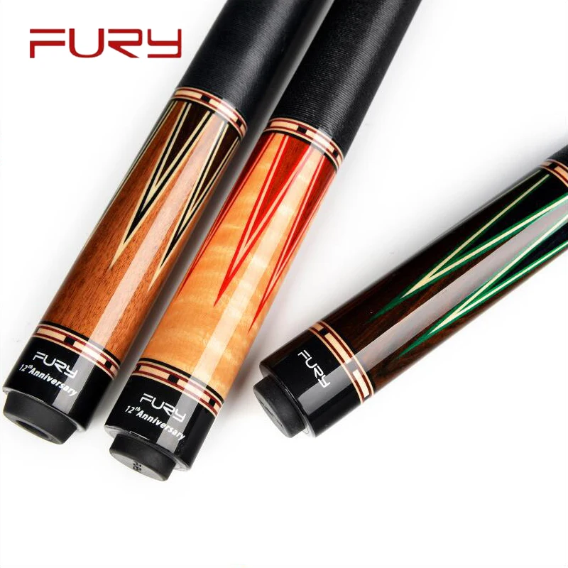 Fury Billiard Cue Pool Cue CY Series 11.75mm 13mm Professional Maple Pool Stick Kit Billar Handmade FURY Billard Hotsale Bilhar