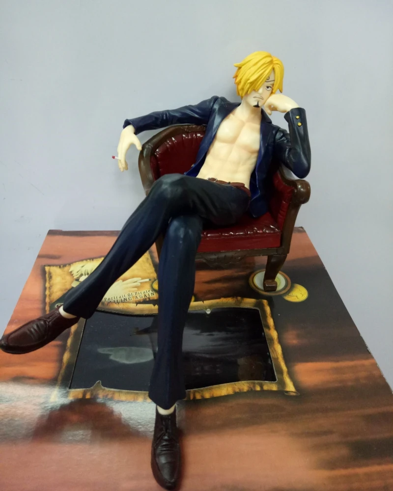Кавайная симпатичная 1 шт. 14 см ПВХ японская аниме фигурка Megahouse SOC one piece Sanji