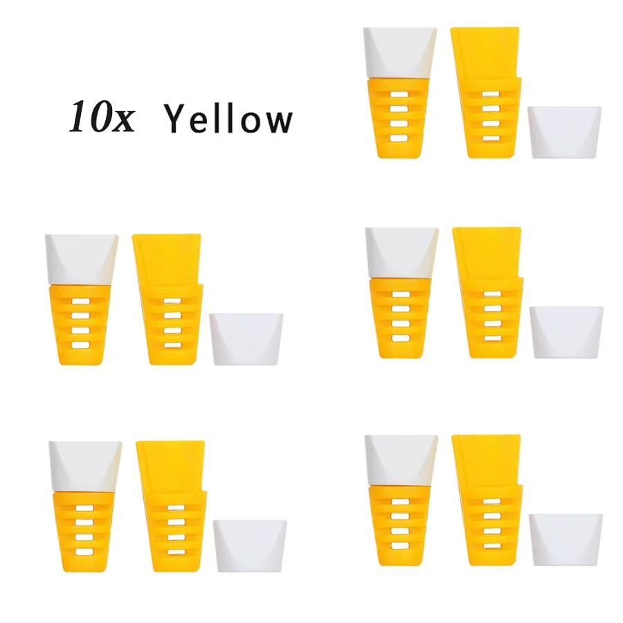 yellow 10PCS 10 шт кабель протектор моталки линии передачи данных чехол Веревка Защита пружинный шпагат для iPhone Android USB наушники чехол с изображением животного - Цвет: yellow 10PCS