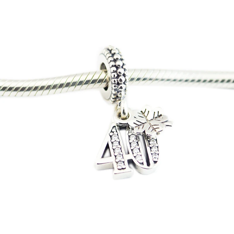 Подходит для браслетов Pandora DIY бусины из стерлингового серебра ювелирные изделия