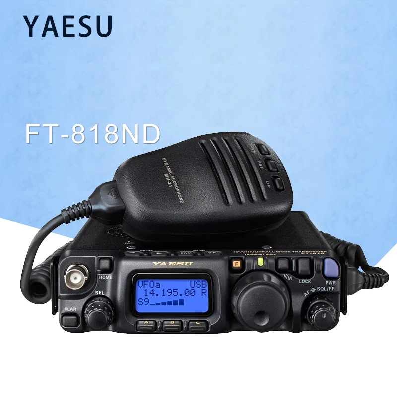 YAESU новый список FT 818ND Коротковолновая радиостанция 6 Вт встроенная TCXO 9|Рации| |