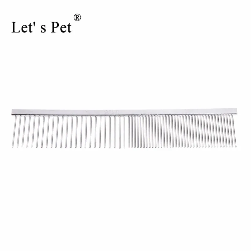 Let' s Pet 19x3 4 см щетка для собак из нержавеющей стали ухода за кошками Чихуахуа