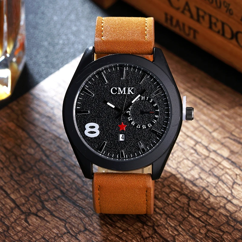 CMK Элитный бренд армейские часы Для мужчин спортивные Водонепроницаемый 2018 Calander