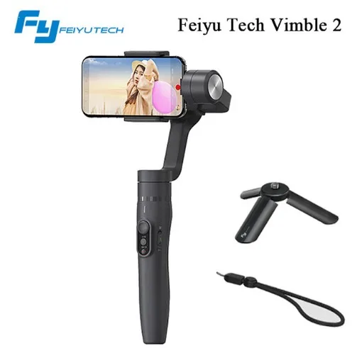 3 осевой ручной шарнирный стабилизатор FeiyuTech Vimble 2 Feiyu для смартфона со штативом 183