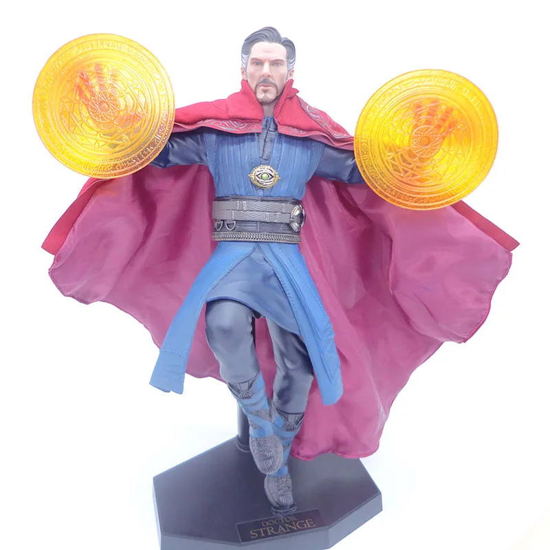 Доктор Стрэндж Сумасшедшие игрушки фигурка 1/6 масштаб окрашенная фигурка Боевая версия Доктор Стрэндж статуя ПВХ фигурка аниме
