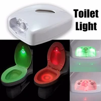 jiguoor new arrive led human motion activated pir light sensor toilet led light bowl bathroom led night activated motion light