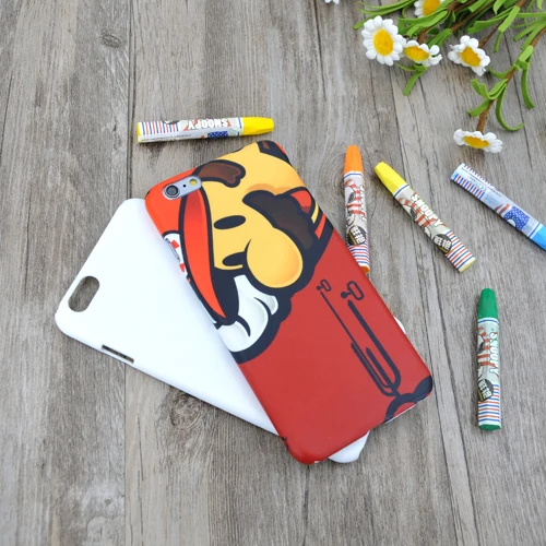 10 шт./лот DIY 3D пустой сублимационный Корпус чехол с полной областью печати для iphone