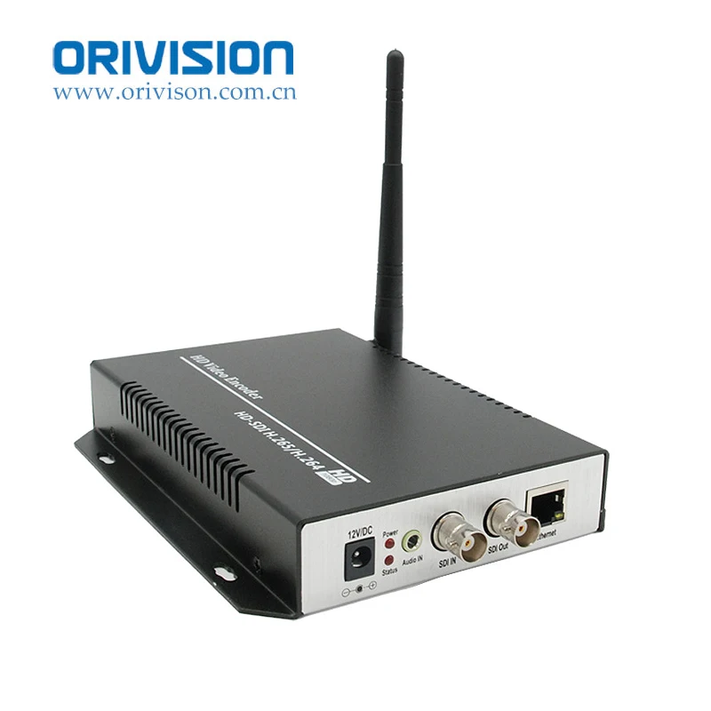 ZY-ES301W H.265 HEVC wifi кодер SDI к IP кодер SDI кодер для Youtube Facebook и Wowza
