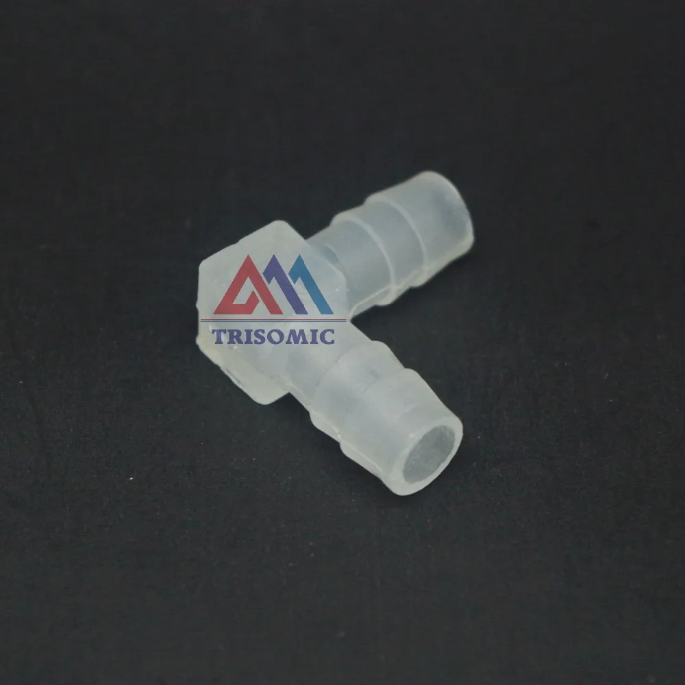 Соединитель с фиксатором локтя 8 мм равными трубками Столярный материал