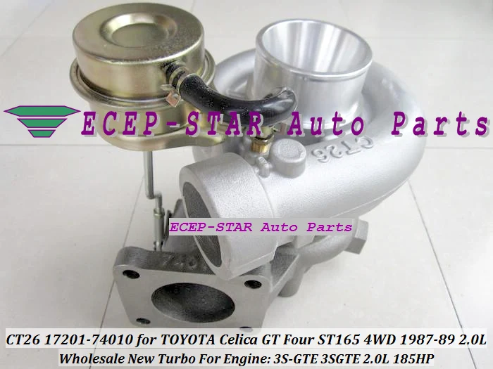 Бесплатная доставка Турбокомпрессор CT26 17201-74010 17201 74010 для TOYOTA Celica GT Four ST165 MR2 4WD 87-89