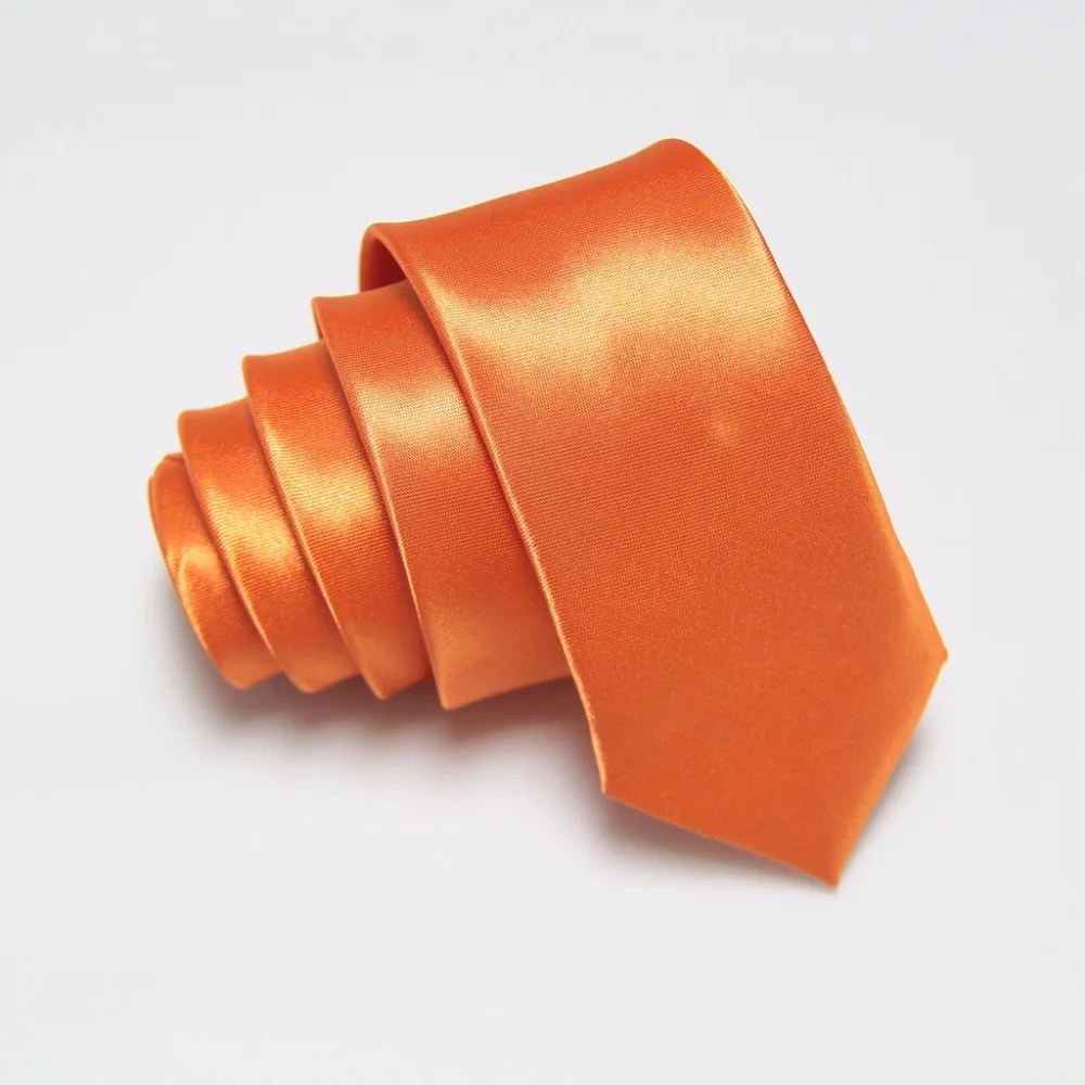 HOOYI 2019 однотонные тонкие модные галстуки из полиэстера для мужчин|neck tie|neck ties for