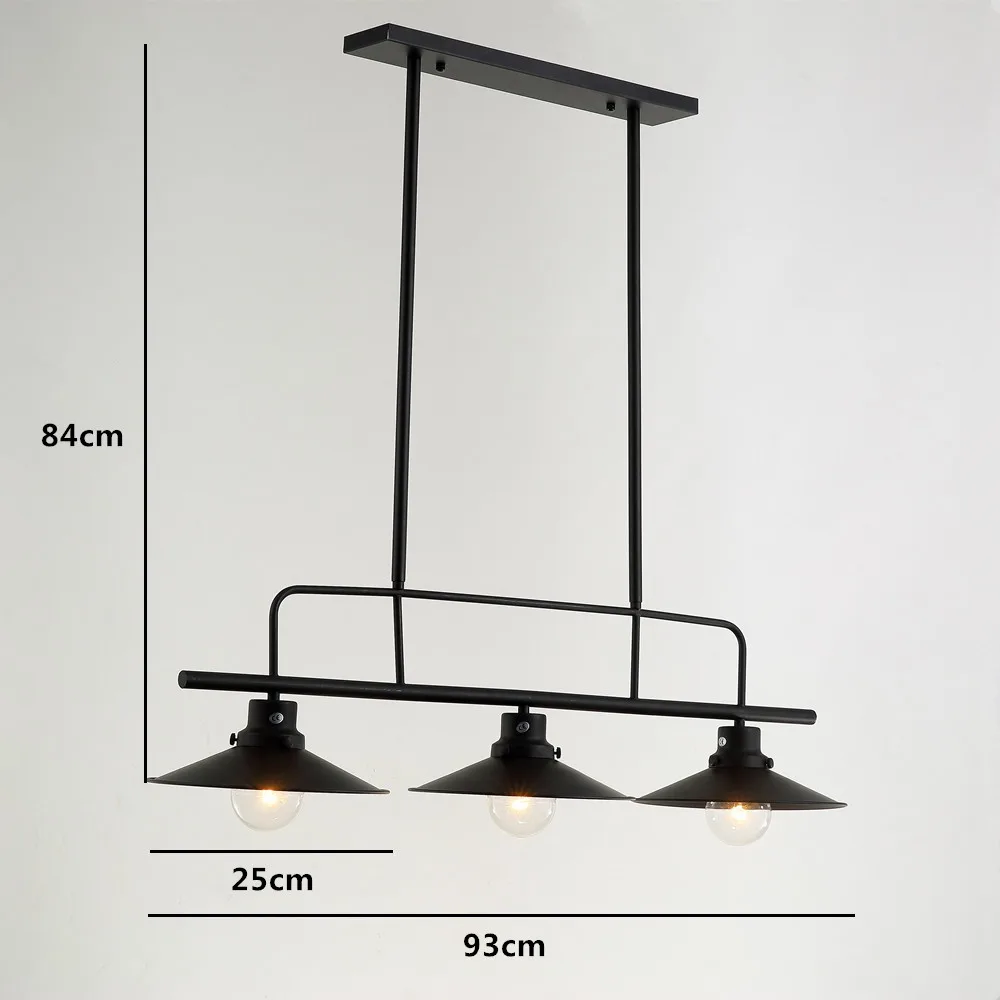 Винтажные подвесные светильники из кованого железа промышленное освещение для