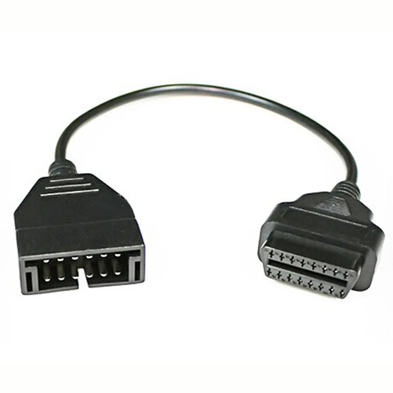 Кабель соединитель KWOKKER OBD OBD2 для g m 12 Pin штекер 16 гнездо 2 транспортного средства CNP