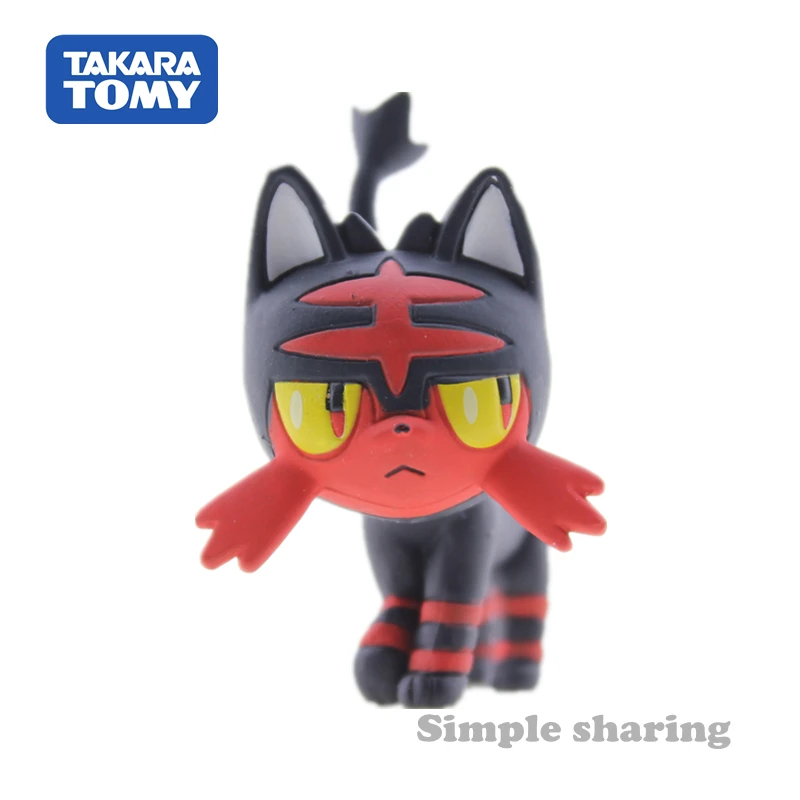 TAKARA TOMY Tomica коллекция покемонов фигурка кошки Карманный Монстр EX 10 Литтен Nyaby